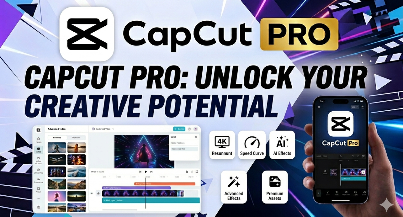 CAPCUT PRO FREE BY ECOM FAIZAN